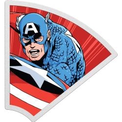 AVENGERS -  AVENGERS™ 60TH ANNIVERSARY: CAPTAIN AMERICA™ -  2023 NEW ZEALAND COINS 01