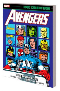 AVENGERS -  THE CROSSING LINE - 1990-1991 (ENGLISH V.) -  EPIC COLLECTION 20