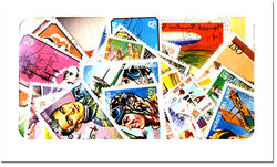 AVIATION -  75 ASSORTED STAMPS - AVIATION