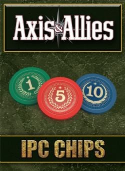 AXIS & ALLIES -  IPC CHIPS (ENGLISH)