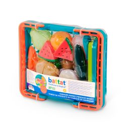 B. TOYS -  BATTAT - FARMERS MARKET PRODUCE BASKET 37 PIECES