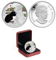 BABY ANIMALS -  ATLANTIC PUFFIN -  2014 CANADIAN COINS 02