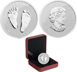 BABY -  WELCOME TO THE WORLD -  2012 CANADIAN COINS 02