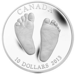 BABY -  WELCOME TO THE WORLD -  2013 CANADIAN COINS 03