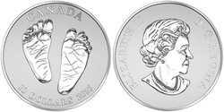 BABY -  WELCOME TO THE WORLD -  2016 CANADIAN COINS 06