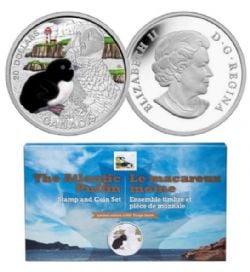BABY WILDLIFE -  ATLANTIC PUFFIN -  2014 CANADIAN COINS 02