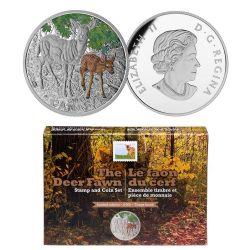 BABY WILDLIFE -  THE DEER FAWN -  2015 CANADIAN COINS