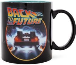 BACK TO THE FUTURE -  MOVIE POSTER BLACK MUG -  CERAMIC MUG