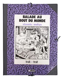 BALADE AU BOUT DU MONDE -  LE BATARD -  TRAIT POUR TRAIT 03