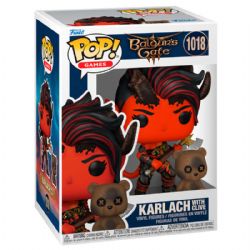 BALDUR'S GATE -  POP! VINYL FIGURE OF KARLACH WITH CLIVE (4 INCH) -  BALDUR'S GATE 3 1018