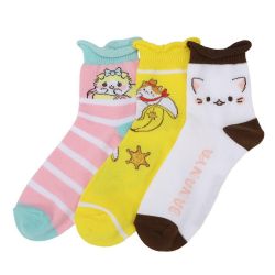 BANANYA -  JUNIORS 3 PACK QUARTER SOCKS