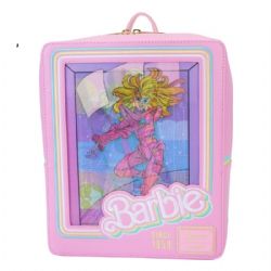 BARBIE -  BARBIE 65TH ANNIVERSARY DOLL BOX MINI-BACKPACK -  LOUNGEFLY