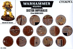 BASES -  32MM ROUND BASES (60) -  SECTOR IMPERIALIS