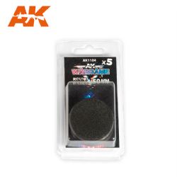 BASES -  50 MM ROUND BASES (5) -  AK INTERACTIVE