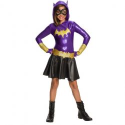 BATMAN -  BATGIRL COSTUME (CHILD) -  SUPER HERO GIRLS