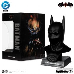 BATMAN -  BATMAN (BATMAN AND ROBIN) COWL REPLICA 1/3 SCALE - DC DIRECT -  MCFARLANE TOYS