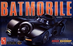 BATMAN -  BATMOBILE 1989 MOVIE 1/25 (MODERATE)