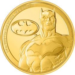 BATMAN -  DC COMICS™ CLASSIC (IN GOLD): BATMAN -  2022 NEW ZEALAND COINS 04