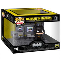 BATMAN -  POP! VINYL FIGURE OF BATMAN IN BATCAVE -  BATMAN 85TH ANNIVERSARY 519