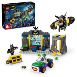 BATMAN -  THE BATCAVE WITH BATMAN, BATGIRL AND THE JOKER (184 PIECES) 76272