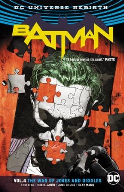 BATMAN -  THE WAR OF JOKES & RIDDLES - TP (ENGLISH V.) 2025 EDITION -  BATMAN REBIRTH 04