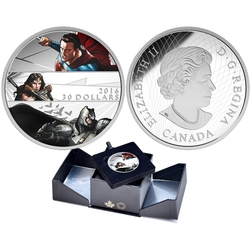 BATMAN VS SUPERMAN -  DAWN OF JUSTICE(TM) -  2016 CANADIAN COINS