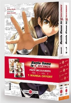 BATTLE GAME IN 5 SECONDS -  PACK DÉCOUVERTE TOMES 01 & 02 (FRENCH V.)