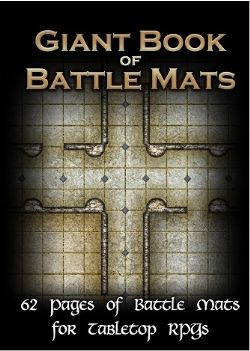 BATTLE MATS -  (MULTILINGUAL) -  GIANT BOOK OF BATTLE MATS