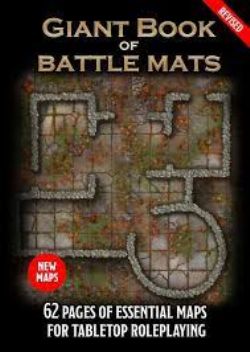 BATTLE MATS -  REVISED (MULTILINGUAL) -  GIANT BOOK OF BATTLE MATS