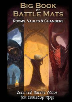 BATTLE MATS -  ROOMS, VAULTS & CHAMBERS (MULTILINGUAL) -  BIG BOOK OF BATTLE MATS