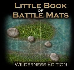 BATTLE MATS -  WILDERNESS EDITION (MULTILINGUAL) -  LITTLE BOOK OF BATTLE MATS