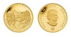 BATTLE OF LUNDY'S LANE -  2014 CANADIAN COINS