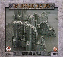 BATTLEFIELD IN A BOX -  RUINED WALLS