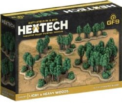 BATTLEFIELD IN A BOX -  SUMMER - LIGHT & HEAVY WOODS -  HEXTECH