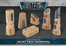 BATTLEFIELD IN A BOX -  UNITED FRONTIER SCATTER TERRAIN -  GOTHIC SECTOR