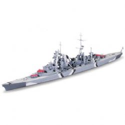 BATTLESHIP -  GERMAN HEAVY CRUISER PRINZ EUGEN 1/700 (CHALLENGING) -  TAMIYA