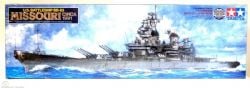 BATTLESHIP -  U.S. BATTLESHIP BB-63 MISSOURI CICRA 1991 - 1/350 -  TAMIYA