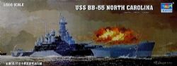 BATTLESHIP -  USS BB-55 NORTH CAROLINA 1/350