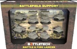 BATTLETECH -  BATTLEFIELD SUPPORT BATTLE & FIRE LANCES FORCEPACK (ENGLISH)