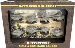 BATTLETECH -  BATTLEFIELD SUPPORT RIFLE & COMMAND LANCES (ENGLISH)