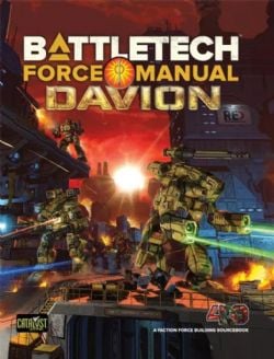 BATTLETECH -  FORCE MANUAL HOUSE DAVION (ENGLISH)