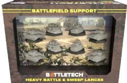 BATTLETECH -  HEAVY BATTLE & SWEEP LANCES FORCEPACK (ENGLISH) -  BATTLEFIELD SUPPORT