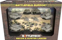 BATTLETECH -  RECON & HUNTER LANCES FORCEPACK (ENGLISH) -  BATTLEFIELD SUPPORT