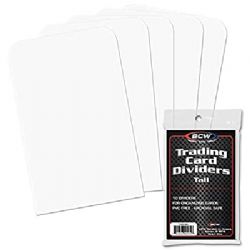 BCW -  TRADING CARD DIVIDERS (PACK OF 10)