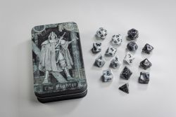 BEADLE & GRIMM'S: DICE SET -  FIGHTER -  RPG DICE SET