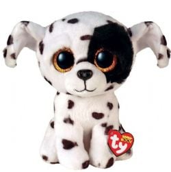 BEANIE BOO'S -  LUTHER THE SPOTTED DOG (6