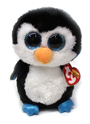 BEANIE BOO'S -  WADDLES THE PENGUIN (6