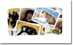 BEARS -  25 ASSORTED STAMPS - BEARS