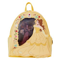 BEAUTY AND THE BEAST -  BELLE LENTICULAR BACKPACK -  LOUNGEFLY