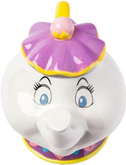 BEAUTY AND THE BEAST -  MRS POTTS CERMAIC JAR (20 OZ) -  POT EN CÉRAMIQUE